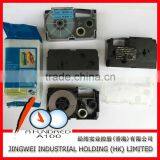 Tape Cartridge for Casio EZ Label Printer XR-18BU1 Black on Blue 18mm