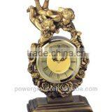 Angel Desk Clock Small Kids Decoration Bedside Clock Mirror Table Clock thumbnail-1