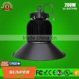 IES. File and Dialux Simul Luminarie 18000lm ul 200w Led High Bay Light for Factory thumbnail-4