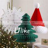 Popular Tissue Paper Fans Ceiling Decoration Inflatable Helicopter Party Decoration thumbnail-3