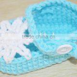 2015 Cheap Soft Hand Knit Baby Boy Shoes for Sale thumbnail-2
