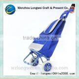 2016 Best Sale Two Big Wheeled Shopping Trolley Bag Most Popular