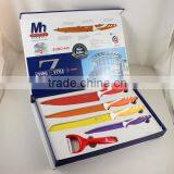 Kitchen Knife With Color Blade thumbnail-3