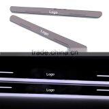 1 Pair Car LED Flash Door Sills Moving Scuff Plate Light Panel Front Door For Ford Focus 3 2012 2013 2014 thumbnail-1