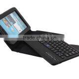 Universal 7 Inch Tablet Wireless Bluetooth Keyboard With Leather Case, Bluetooth Keyboard for Samsung Galaxy Tab P3100 P6200