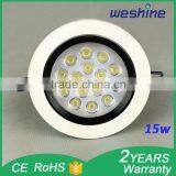High Quality 7w 15w 18w LED Ceiling Lights Energy Saving LED Down Lights thumbnail-1