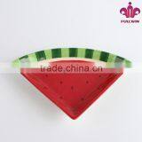 Cheap Bulk Ceramic Triangle Plate With Watermelon thumbnail-6