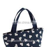 New Brand Designer Fashion Canvas Flower Shoulder Handbag Beach Bag Shopping Bag Shoulder Totes Bags Lunch Bag thumbnail-3