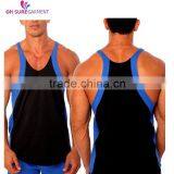 100% cotton mens custom bodybuilding singlet