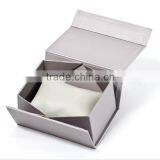 Customized Luxury Flat Pack Cardboard Magnetic Paper Folding Box(ZJ_80041-1)