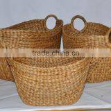 Product From Vietnam Handcrafted Nature Storage Basket, Hot Sale Basket With Handles