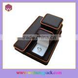 Leather White Jewelry Set Box Ring, Earring, Bangle,necklace. Wedding Gift Box Wholesale
