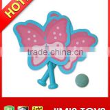 Sponge racket toy flying toy butterfly