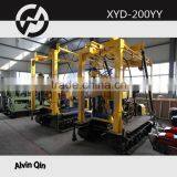 HYD-200YY Concrete Core Drilling Hole Machine Crawler Mounted Spindel Drilling Rig thumbnail-1