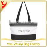 Promotional Canvas Tote Bags With Zippered Main Compartment thumbnail-2