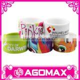 Cheap Custom Reflective Silicone Wristband Slap Wristband Factory thumbnail-5