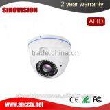 hot selling real color good night vision hd ahd camera cctv waterproof ir dome hd ahd camera 2.8-8mm lens