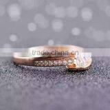 Eternity Band Rings Crystal Stone Rings Engagement Bands Rings thumbnail-2