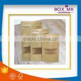 2016 Moisture Proof Snack High Quality Natural Kraft Paper Bag thumbnail-2