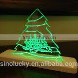 Merry Christmas LED Acrylic Ornament Sign Great Christmas Gift or Decorate the House
