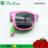 Good Quality PC Injection Unisex Foldable Kids Children Sunglasses UV400 EN71 thumbnail-2