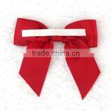 Wholesale Solid Color Satin Ribbon Bow With Adhesive Tape thumbnail-2