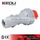 KEDU 4Pins IP67 Electrical Plug With CE,SEMKO Certificated thumbnail-1