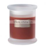 Romantic Scented Soy Candle in Metro Jar with lid