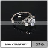 Wholesale Diamond Ring Pave Setting Jewelry Ring S925 Sterling Silver Rings thumbnail-3