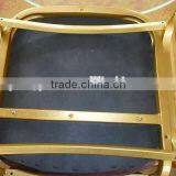 Luxury Modern Hotel Banquet Hall Chair Stainless Steel Legs Dining Chair thumbnail-6