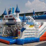Large Size Newly Design Inflatable Castle Slide Combo