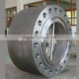 API WCB, CF8M, CS or SS Wafer Type Double Disc Check Valve 600LB thumbnail-3