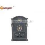 antique mailbox patio furniture aluminum outdoor postbox Wall mounted mailbox
