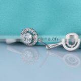 Fashion Design Cherry Shaped 925 Sterling Silver Ear Studs for Women thumbnail-4