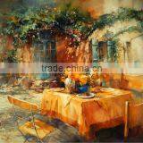 Modern Abstract Flower Decorative Oil Painting,Living Room Wall Art Paintings Pictures Hand-painted Knife Painting thumbnail-1