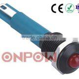 30 Years Industry Leader ONPOW Metal Signal Lamp GQ10G-D/A Dia. 10mm CE ROHS IP67 Waterproof