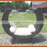 Patio Rattan Daybed Chair Wicker Furniture thumbnail-1