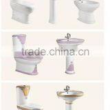 Hot Sale Bathroom Ceramics Decorated Sanitary Ware China D8007 thumbnail-3
