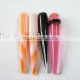 Wholesales Body Jewelry Acrylic Ear Tapers Ear Stretcher Jewelry