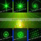 DerbyLaser 6pcs*1W RGBYWV Laser RG 12 Gobos DMX Butterfly Magic Led+laser Light thumbnail-2