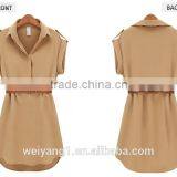 Wholesale Trendy Smart Women T-shirt Dress Design thumbnail-2