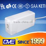 White colour Universal 60w 12V5A ac/dc power adapter for LED light