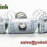 Hot Sell Galvanized Stud Nut With Spring For Solar Fastener M6,M8,M10,M12 thumbnail-3