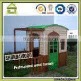 SDPH04 Wooden Children Playhouse thumbnail-1