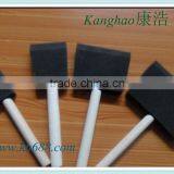 Wood Handle Sponge Brush,children Using Sponge Brush,handdrawing Brush,sponge Painting Pen thumbnail-1