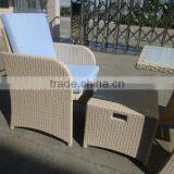 Wholesale Patio Rattan Furniture Leisure Outdoor Wicker Coffee Table and Chair thumbnail-3