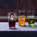 16oz Clear Glass Tea Cups Glass Juice Cup thumbnail-1