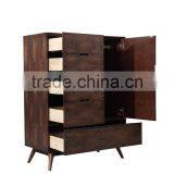 2016 Vintage Style North European Wooden Sideboard With Drawers For Living Room thumbnail-3