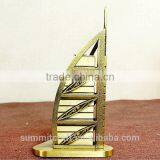 Dubai Souvenir Model Metal Bronze Burj al Arab Gift Souvenir thumbnail-3