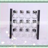 14pcs High Quality Glass Condiment Jar Set With Revolving Stand thumbnail-3